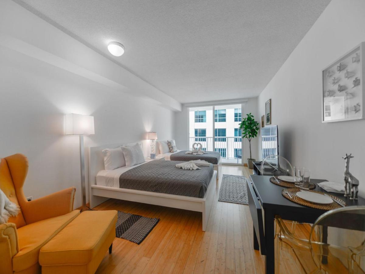 Cozy And Bohemian Studio In Brickell ไมอามี ภายนอก รูปภาพ